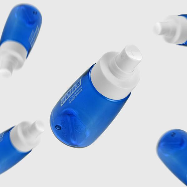 Buy Blue 30ml 60ml 80ml  PETG Cosmetic Bottle at wholesale prices