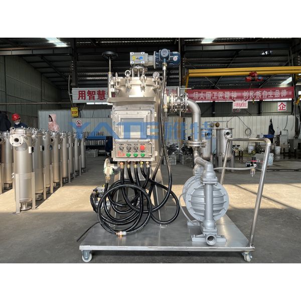 Stainless Steel 304/316 Self Cleaning Filter with 20-500 μm Filtration Precision and 1.6Mpa Working Pressure