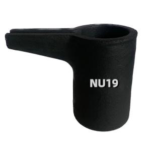 Heat Resistance Crucible With Pouring Nozzle Metal Saving Silicon Carbide