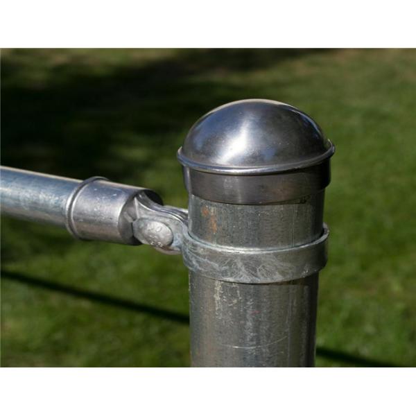 8FT X 50FT Chain Link Fabric Fence With Razor Barbed Wire For High Level Security