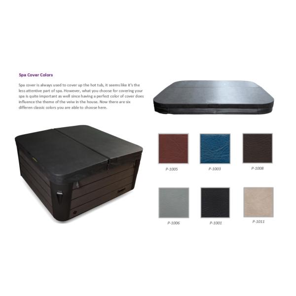 Ponfit Freestanding Spa Tub , Balboa Hot Tubs 2 Filters Whirlpool Spa With UV Light