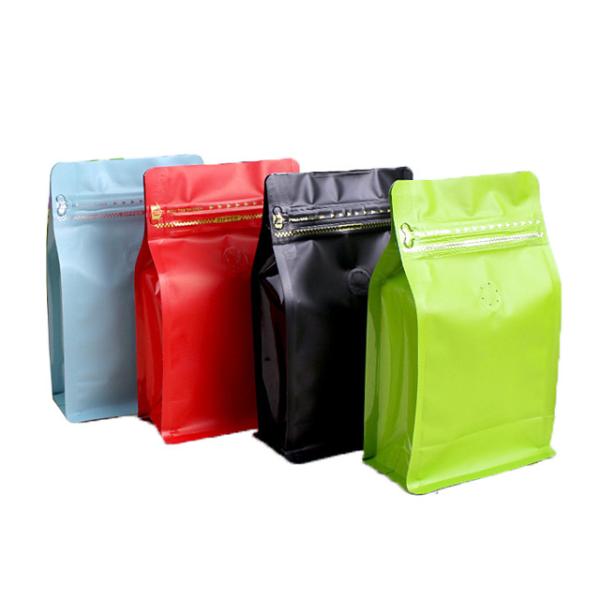 Buy ODM Plastic Stand Up Side Printed Coffee Packaging Pouch at wholesale prices