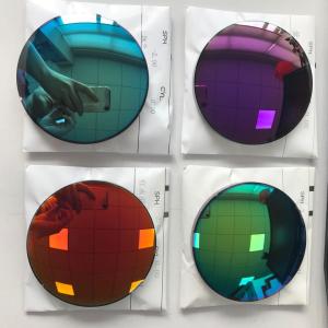 Danyang CR39 Sunglass Lenses: UV400 Protection, Gold-Tinted Lenses