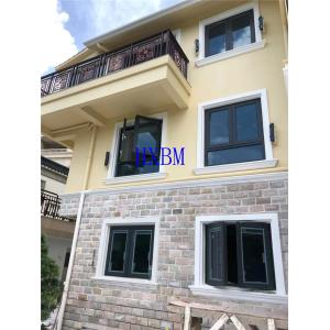 Double Glazed 5mm 12A Glass Clad Aluminum Windows 6063 -T5