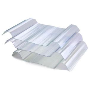 1000mm Width Clear Roofing Sheets Lighting Impact Resistance Roof Tiles