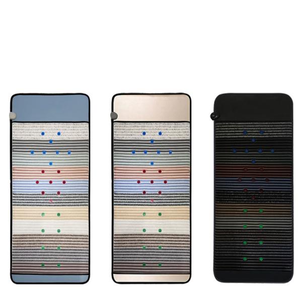 Buy Body Healing Crystal Far Infrared Heating Mat Pad Pemf Amethyst Red Light Thermal at wholesale prices