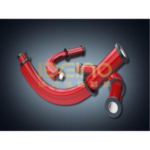 Backpack Wear Resistant Ceramic Lined Elbows Customizable ISO Certificate