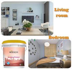Transparent Matte Primer Water-based Paint Exterior Sealing Primer for Interior