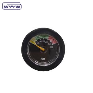 China Amazon Hot sale 20mm Black Mini Digital Pressure Gauge 4000psi 6000psi 1/8NPT Micro Gauge Manometer for Paintball PCP Air on sale