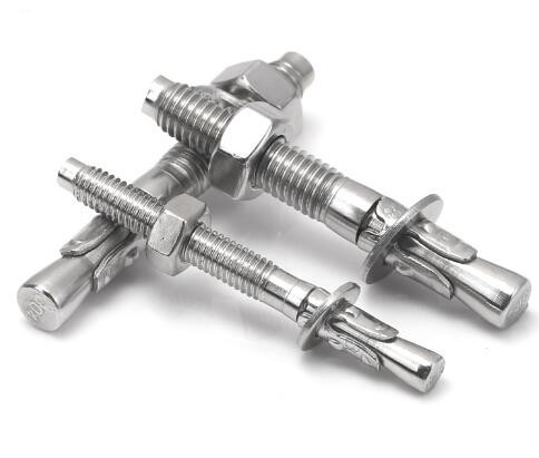 Buy 304 Stainless Steel Wedge Anchors Zinc Plate Surface With Compact Structure at wholesale prices