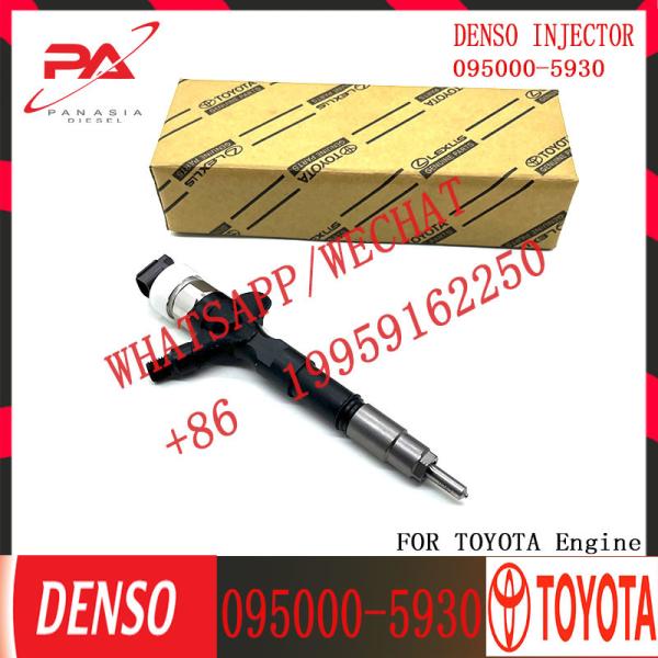 common rail injector 095000-5930 for toyota truck diesel pump injector 23670-09060 for toyota high pressure engine