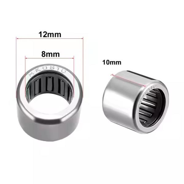 HK0810 8x12x10mm HK1616 HK2012 Drawn Cup Cylinder Needle Roller Bearings
