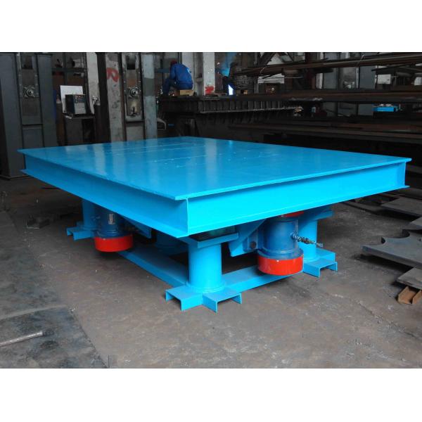 Buy Interlock Tile Making Vibrating 2860 time/m Concrete Shaker Table at wholesale prices