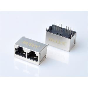 HULYN Very low profile, Shielded RJ45 Modular Jack Connector, Through Hole Type,
