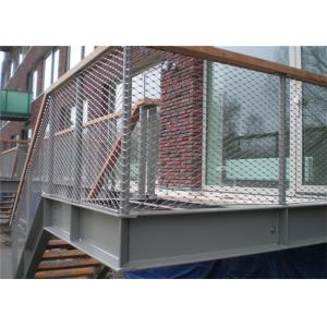 Quality AISI 316 Stainless Cable Mesh Balustrade Safety Netting Long Service Life for sale