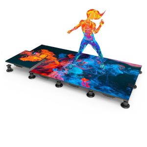 P3.91 Interactive Dance Floor LED Display SMD1921 IP65 500x500 LED Panel