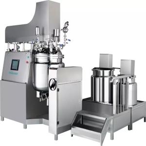 Stable 7.5KW Vacuum Emulsifier Homogenizer Mixer For Cosmetics