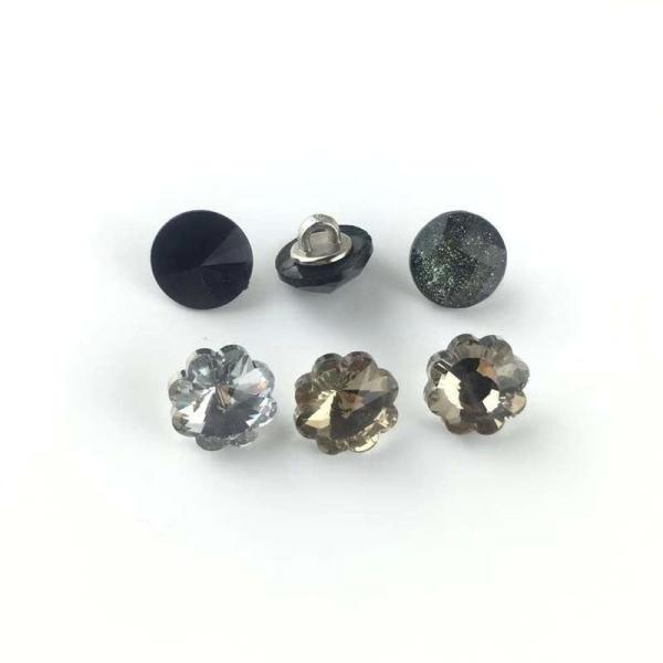 wholesale decorative glass shank button shirt buttons manufactory