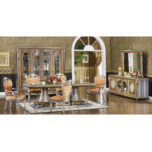 Quality Round Luxury Wood Dining Room Sets 1.2m 1.3m 1.5m Table for sale