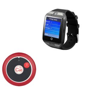 restaurant waiter calling system wireless watch pager and call button