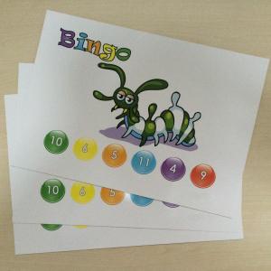 Bingo Card, Learning Card Wholesale, Number card personalized printing, board