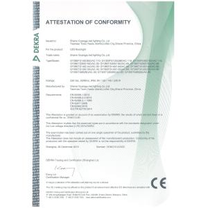 Shanxi Guangyu Led Lighting Co.,Ltd. Certifications