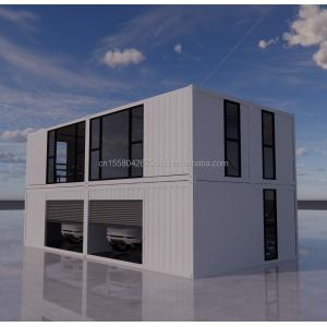 Customizable Flat Package Prefabricated House with Modern Design Style and