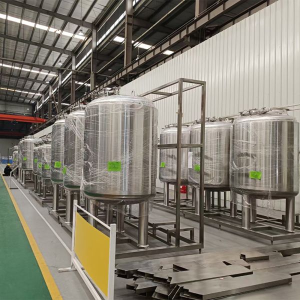 1500L Reactor Stainless Steel Mechanical Stirring Bioreactor BLBIO 1500SJA Industrial Bioreactor Probiotic Fermentation Tank