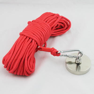 Buy 10m Polyester Magnet Fishing Line Outdoor Tree Rock Climbing Safety Rope at wholesale prices