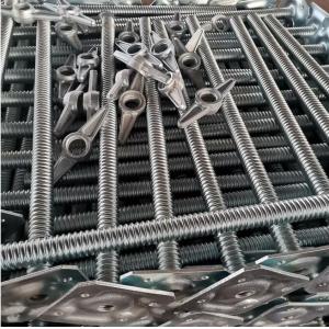 China Adjustable Solid Steel Screw 34mm Scaffolding Jack Base Galvanized on sale