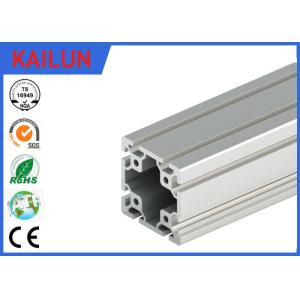Quality 40 X 40 MM T Slot Aluminum Extrusion Rails Square Hollow OEM ISO / TS16949:2009 for sale