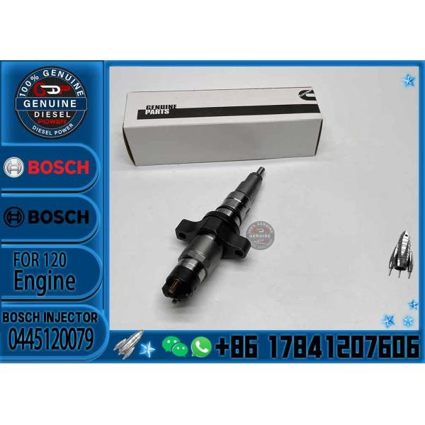 Diesel Fuel Injector 0445120079 504117273 504093216 Injector For Case New