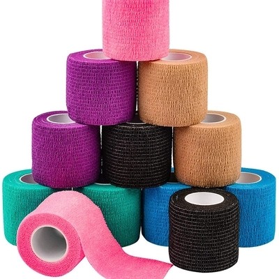 Buy Good Elasticity Self Adhesive Medical Cohesive Bandage Multi Purpose at wholesale prices