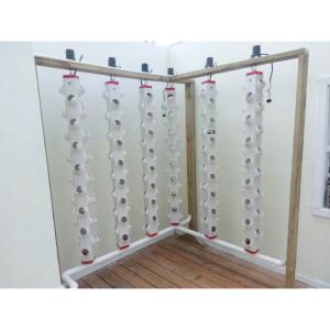 Greenhouse Aeroponic Vertical Rotary Tower Water Mist Column Cultivation