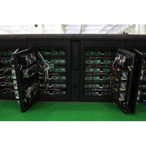 AC 220V Perimeter Safety Screens , Pitch Side Advertising Boards 5800cd/㎡