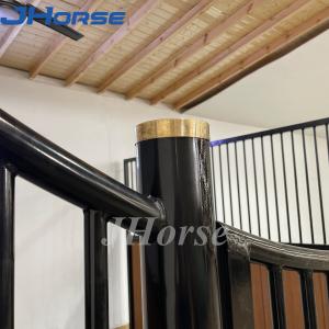 Internal Equine European Horse Stall Fronts Galvanized Steel Metal