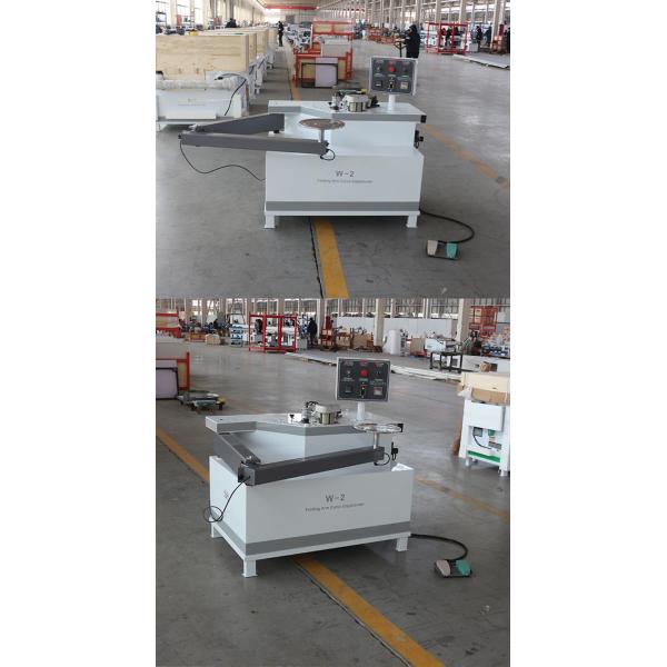 Air Pressure 0.5-0.8Mpa Touch Screen Folding Arm Edge Banding Machine Easy Operation