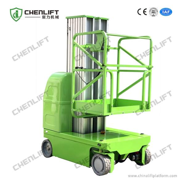 7.5m High 200Kg Capacity Hydraulic Lift Platform Self Propelled Vertical Lift