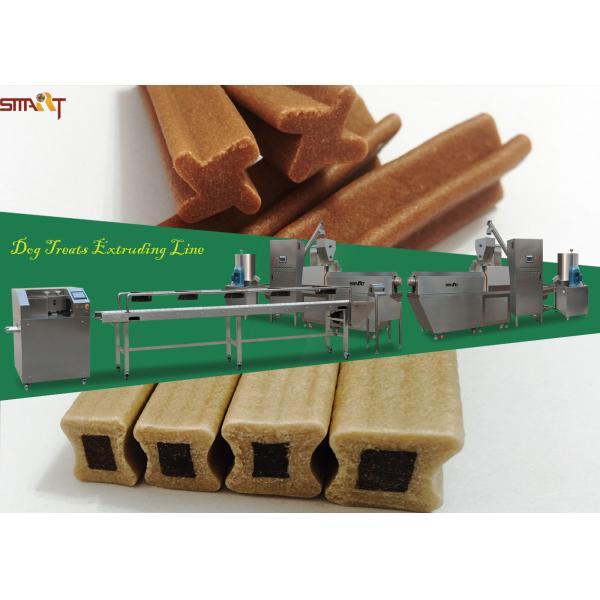 Buy 3450x900x2200mm 81kw 100kg/hr Pet Treat Machine at wholesale prices