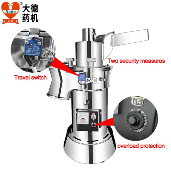 DF-30A Electric Mill Grinder Overload Protection Commercial Grain Grinder
