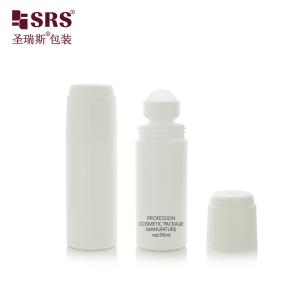 RPPDF-90ML Unqiue Design Plastic PP PCR Empty Roll On Deodorant Gel With Single