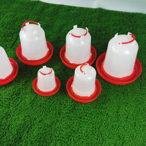 Cone Shape Plastic Poultry Drinker Anti Drip Long Lasting Durability