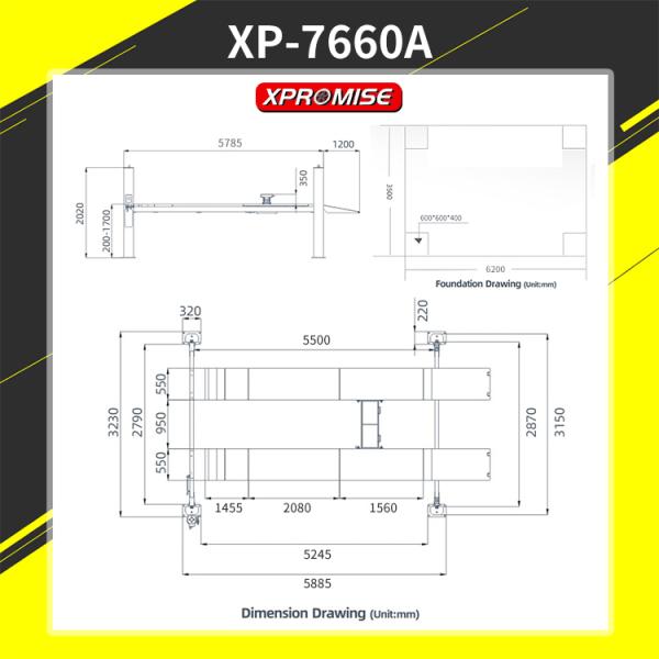 CE Approved Car Lift Four Post Car Lift