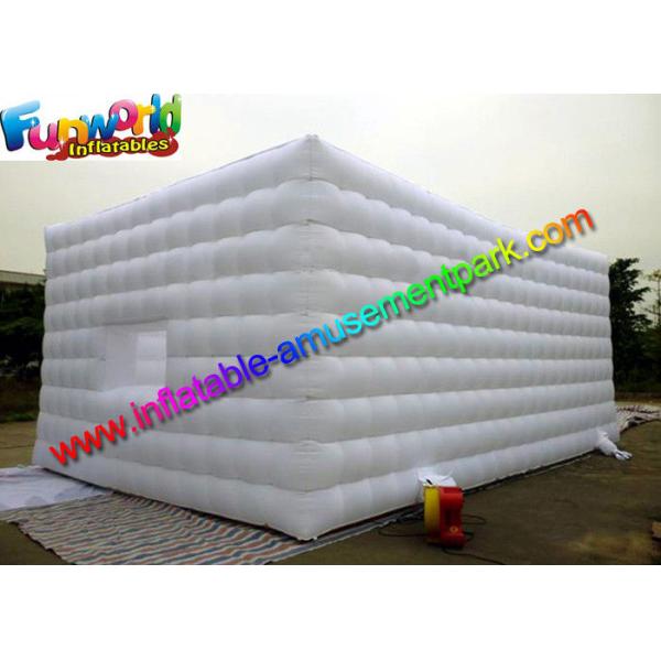 White Lightweight Commercial Air Inflatable Tent / Advertising Event Marquee