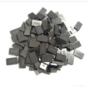 20x12x3mm Tungsten Carbide Brazed Tips SS10 for Stone Cutting