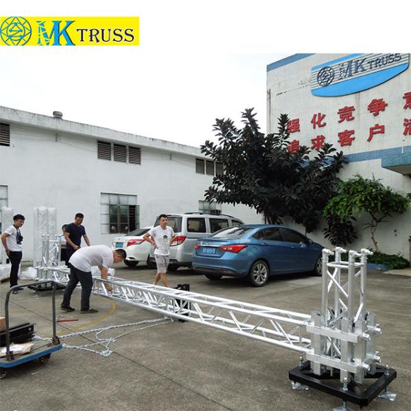 Customized Speaker Truss System with Fashion Style 9M Length and 15-18 Degree Hardness