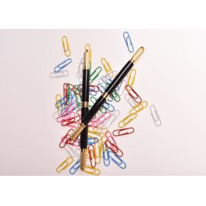 Cool Black Two Heads Multifunction Microblading Manual Pen Metal Hand Tool