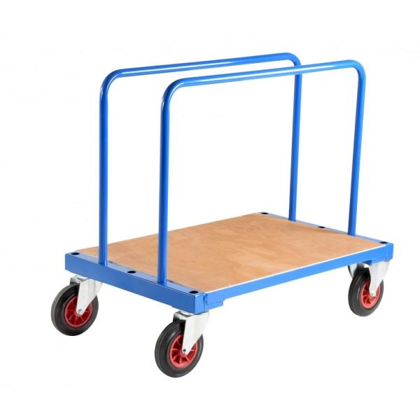 Buy Fabrication Plasterboard Sheet Trolley Metal Utility Cart 500KGS Capacity at wholesale prices