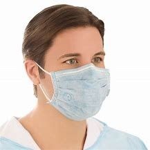 Free Sample Blue Procedural Face Masks With Earloops