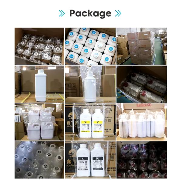 CMYK W Colors 500ml Dtf Pigment Ink Heat Transfer Printing For Water Based Printer